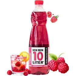 ICH BIN 10 LITER Himbeere Sirup 6 x 0,7l