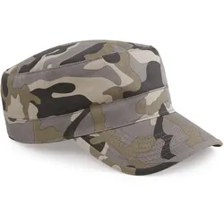 Beechfield Unisex Camouflage Army Cap Abenteuer B33 midnight camo one size