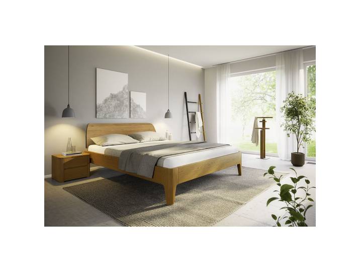 Hasena Bett Oak-Line 160x200 Eiche natur