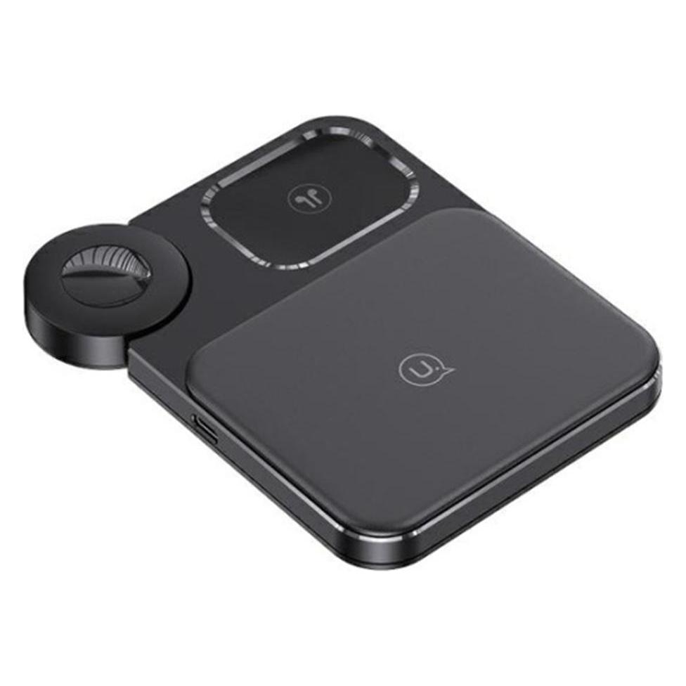 Usams 3 in 1 Wireless Charger (15 W) (CD190WXC01)