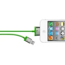 Belkin Lade-/Sync Kabel Apple Grün 2m