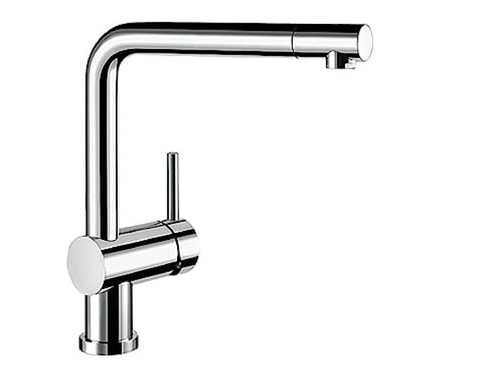 BLANCO LINUS-F 514025 Keukenmengkraan, metallic afwerking, chroom, hoge druk, voor het raam, 1 stuk
