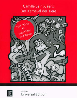 Universal Edition Saint-Saëns Karneval Flutes