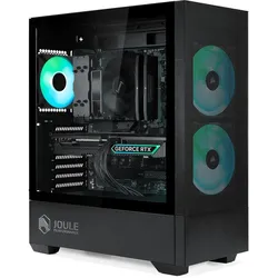 Joule Performance Gaming PC RTX5050 R5 32GB 2TB L1142988 (2000 GB, 32 GB, AMD Ryzen 5 5600X, GeForce RTX 5050), PC, Schwarz