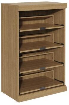 ClosetMaid Mosaics Stackable 4-Shelf Pull-Out Shoe Organizer