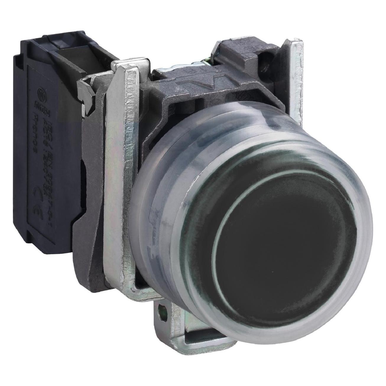 Schneider Electric Drucktaster 22mm schwarz (XB4BP21)