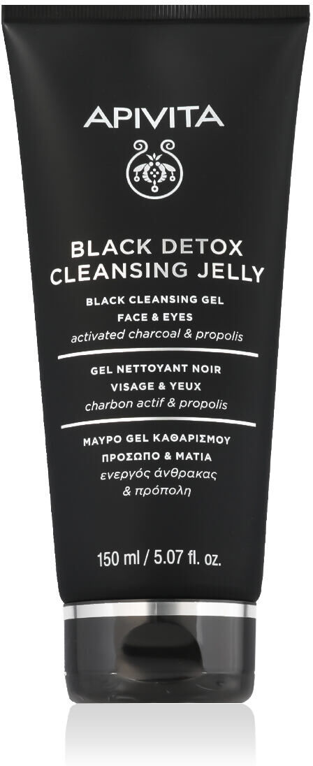 Apivita Black Detox Cleansing Jelly Gel 150 ml