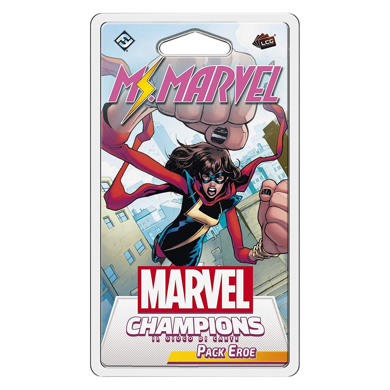Asmodée Marvel Champions LCG - Ms. Marvel (Pack Eroe) (Deutsch) (36932929)
