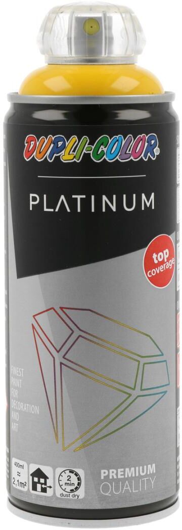 european aerosols DUPLI-COLOR Platinum verkehrsgelb glanz, 400 ml