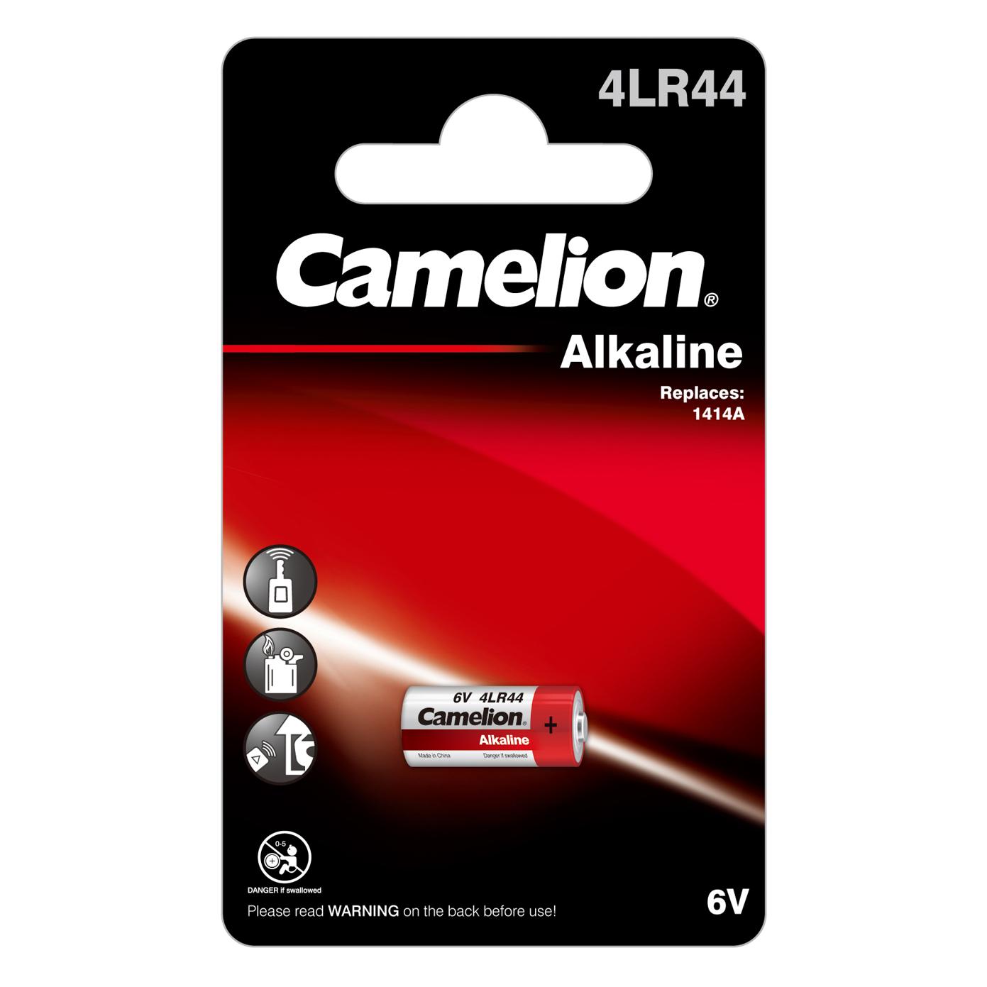 Camelion 4LR44 Spezial-Batterie 476 A A (1 Stk., LR44, 150 mAh) (12050144)