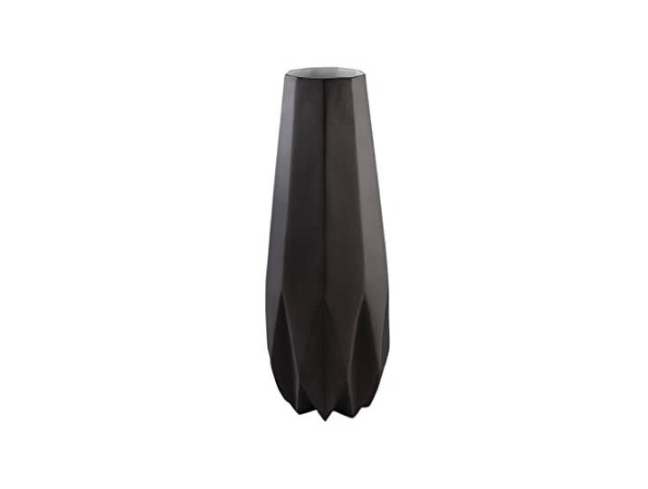 Glasvase Polygono Colori dunkelgrau 41 cm