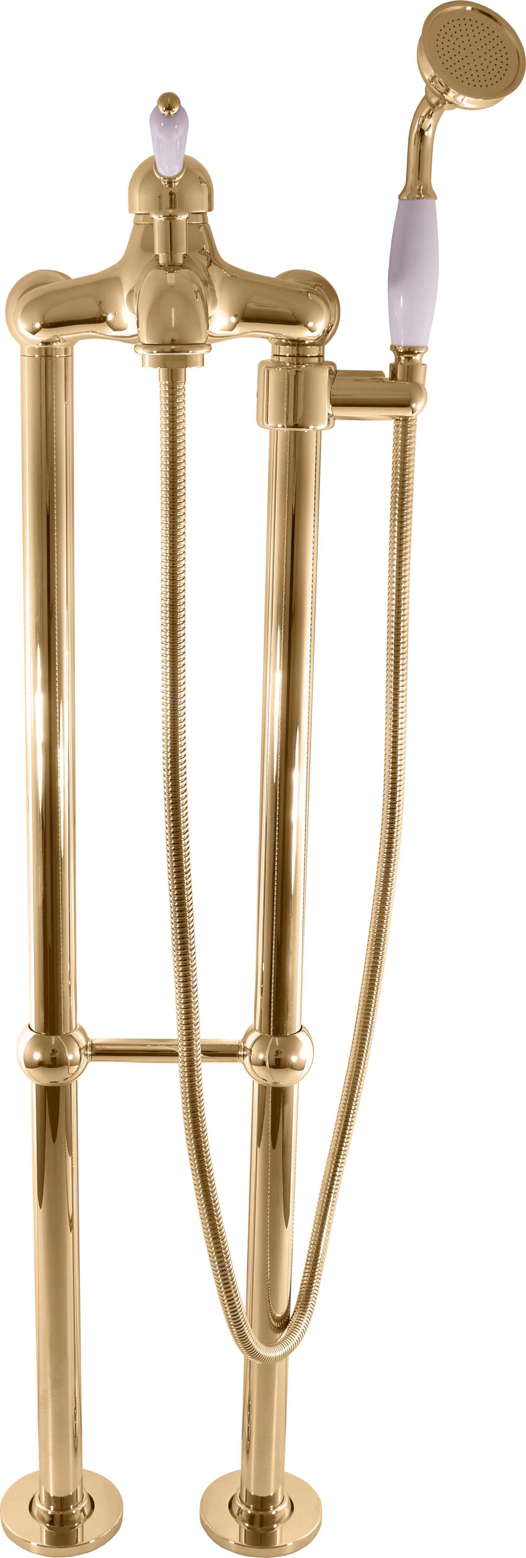 copy of SEINA Standduschsäule mit RAV SLEZAK Chrom Handbrause Oberfläche: Chrom Keramik,
