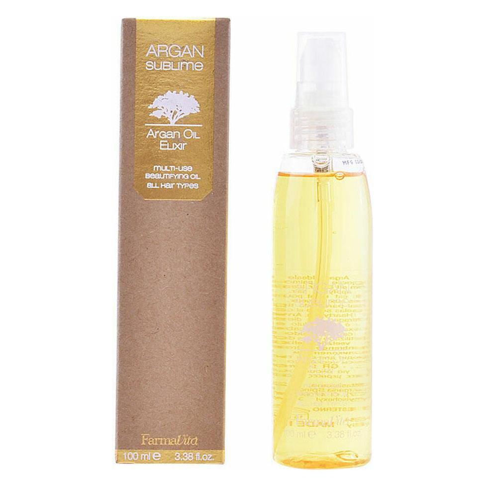 Farmavita Argan Sublime Oil Elixir, 100 ml, Spray bottle, Women, Argan oil, 1 pc(s), Box (100 ml) (8022033004826)