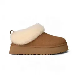 UGG für Damen. 1171393 Tazzelle braune Lederstiefeletten (39), Wohnung, Keine, Lässig