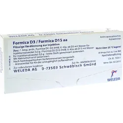 FORMICA D 3/Formica D 15 aa Ampullen 8X1 ml