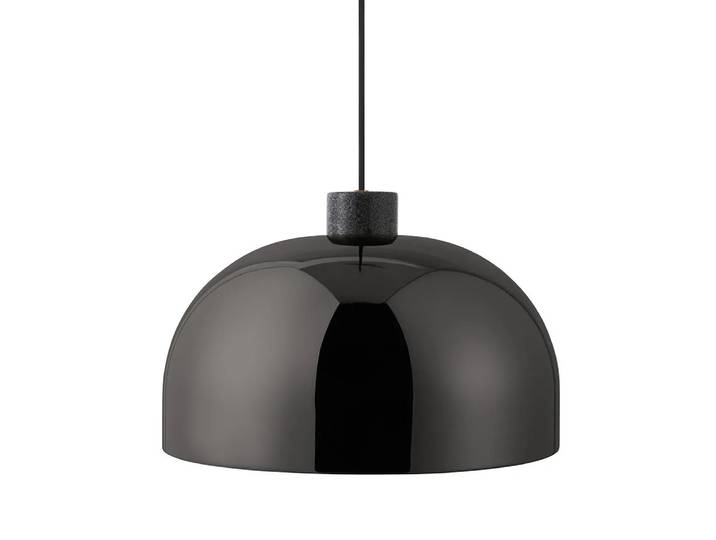 Normann Copenhagen Grant Pendelleuchte Black, groß- Stahl, granit