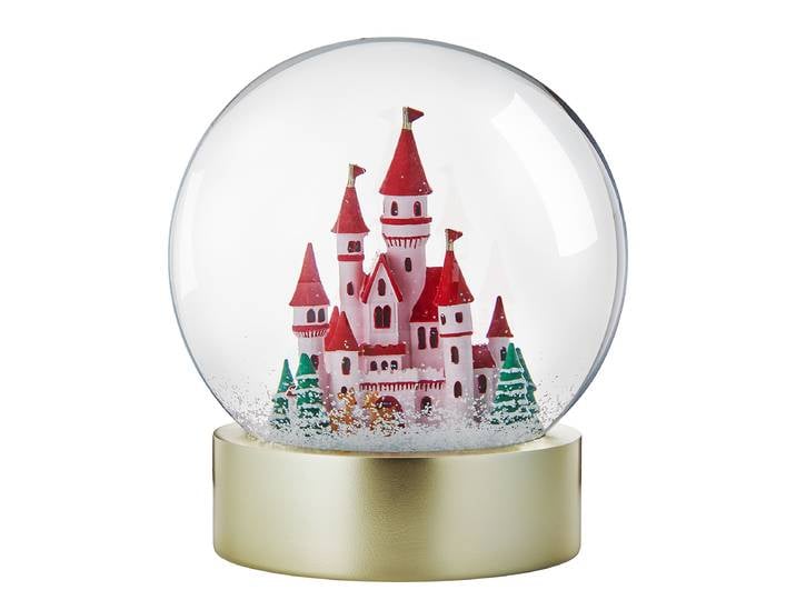 Boule à neige XL CASTLE Château 20 x 23 x 20cm Transparent/Translucide