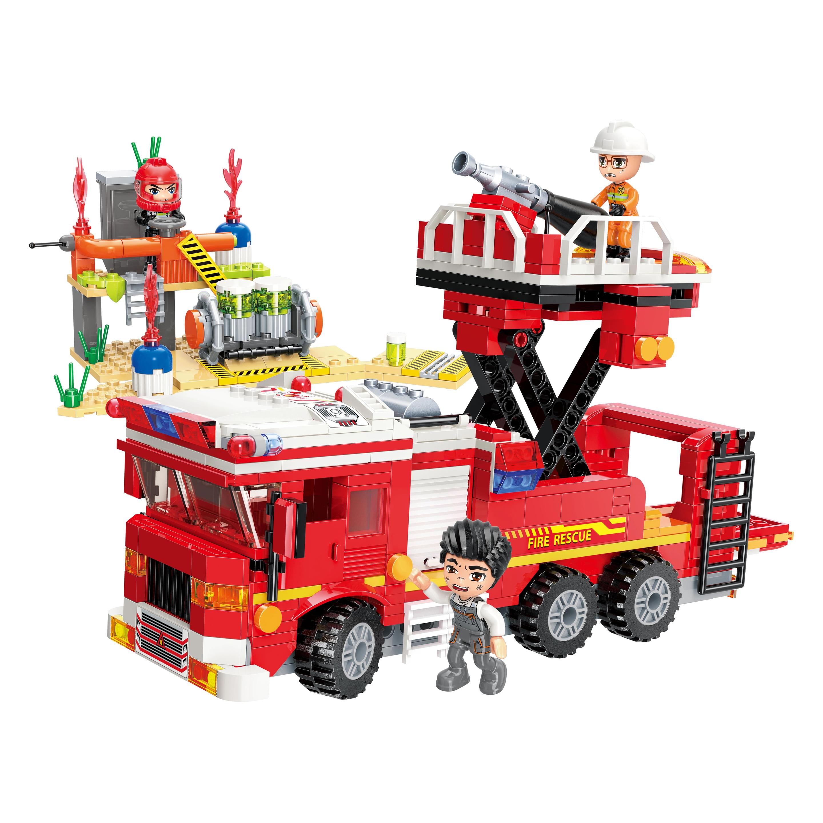 Qman Feuerwehrauto Löschfahrzeug (12013)