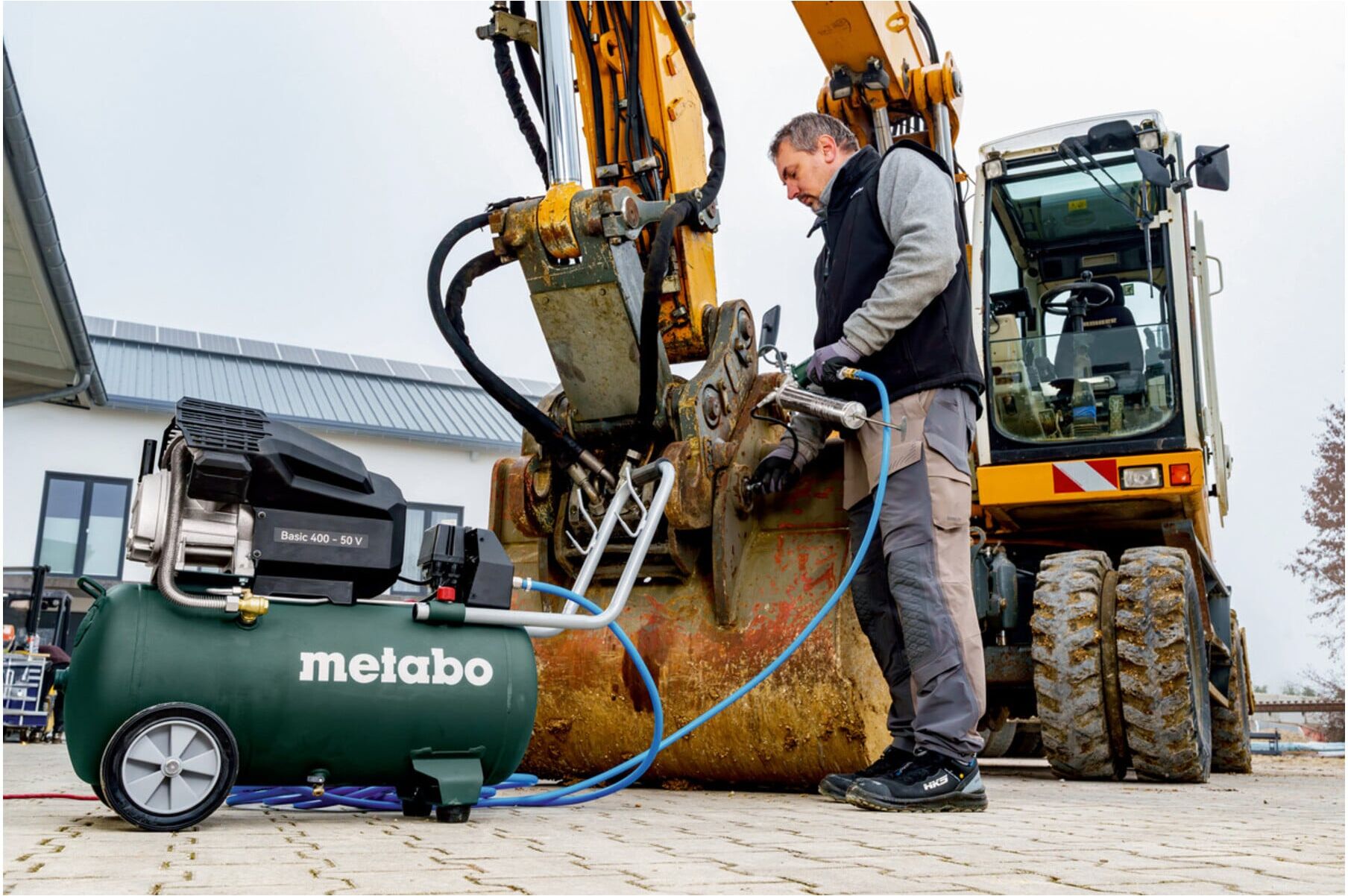 Metabo Druckluft-Fettpresse DFP 400 Karton (601572000)