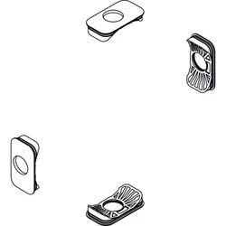 Ideal Standard Seitendichtungs-Set für A1000NU A963132NU
