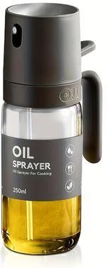Discount Dollar Deals Glass Oil Spray Bottle Cruet Dispenser Set, Kitchen Gadgets, Extra Virgin Olive Oil Sprayer For Camping black