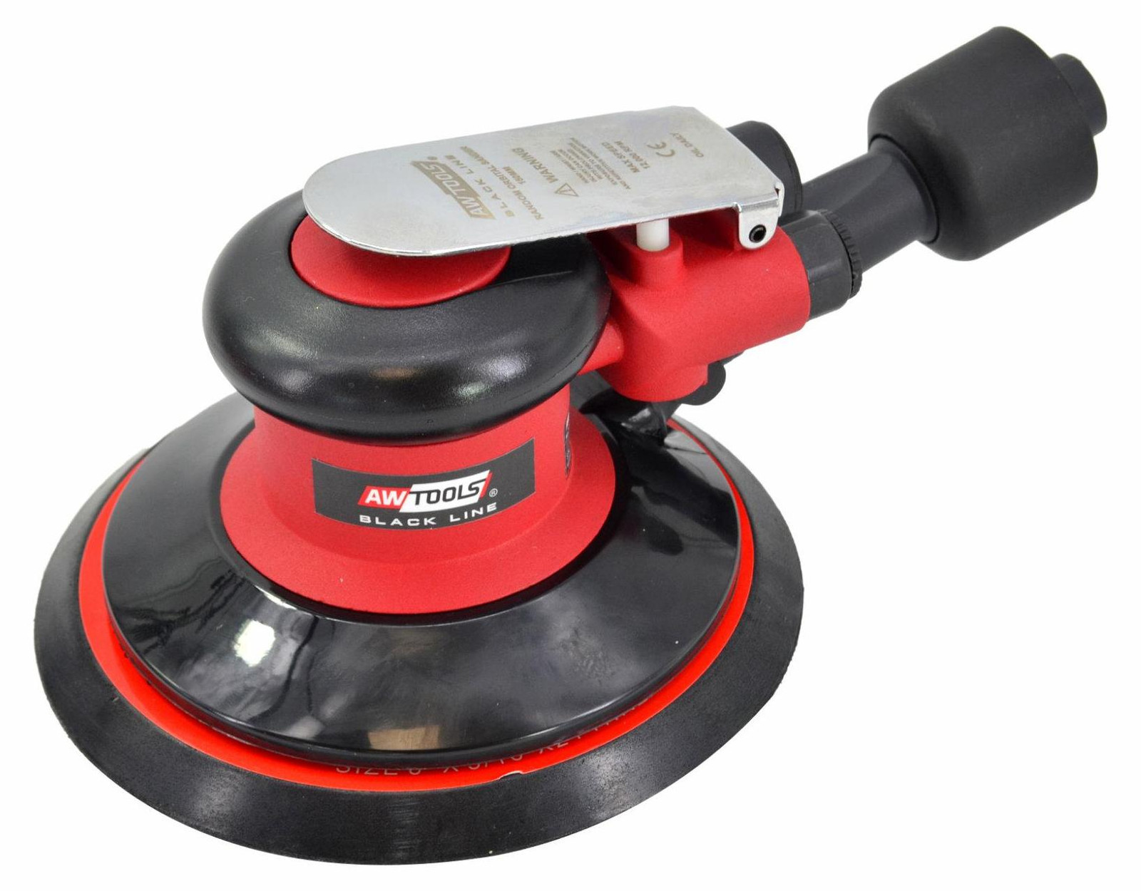 AWTools Automatische excentrische schuurmachine, 150 mm / 5 mm, zwart