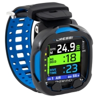 Cressi - Cressi Da Vinci Tauchcomputer - Farbe: Black/Blue