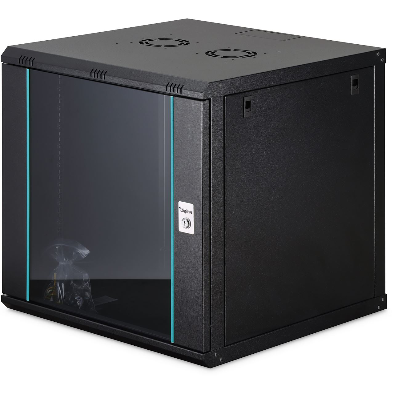 Digitus Wandgehäuse Dynamic 12HE 600x600mm schwarz