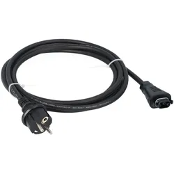 Anschlusskabel Field Connector auf Schutzkontaktstecker/Steckdose Kabel - 3m