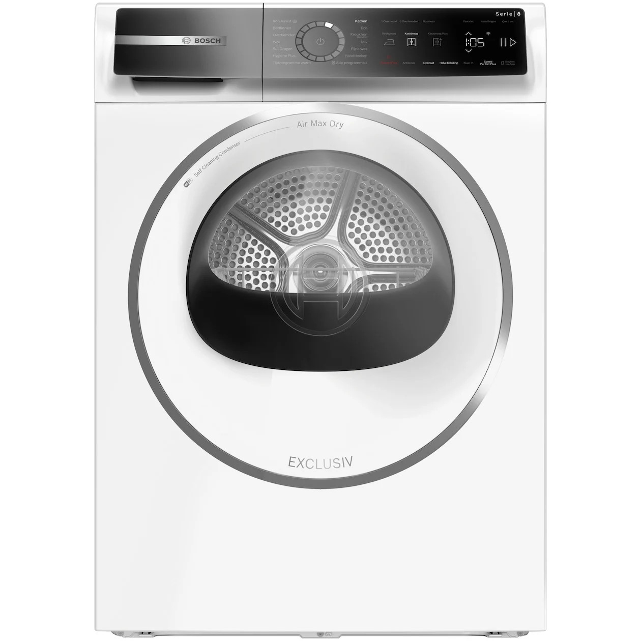 Bosch WRB247C9NL EXCLUSIV Warmtepompdroger Wit