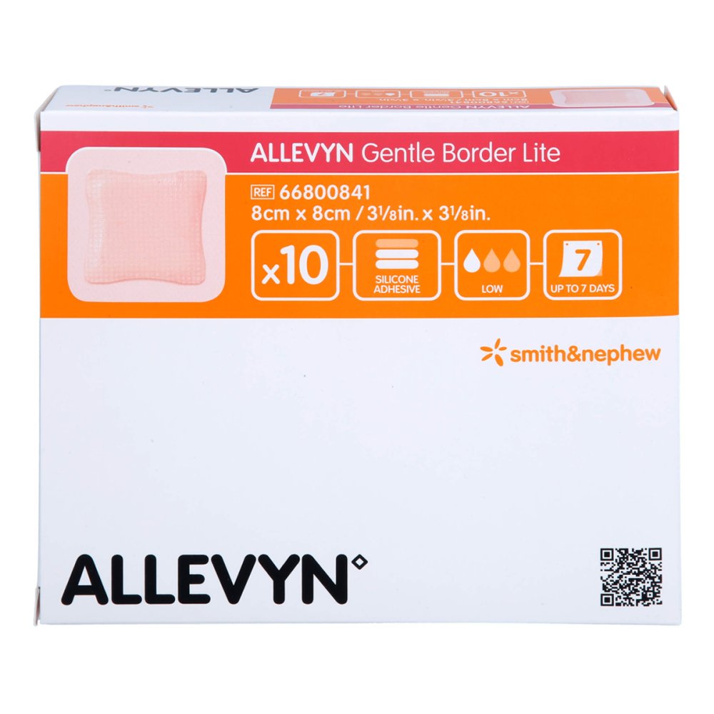 B2B Medical GmbH Allevyn Gentle Border Lite 8x8 cm Schaumverb. 13751908