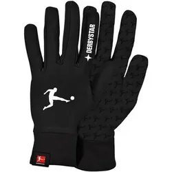 DERBYSTAR Herren Handschuhe Bundesliga Spielerhandschuh v22, Größe 4 in Schwarz Schwarz