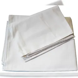 KH-Haushaltshandel kochfeste Baumwoll Bettwäsche, Hotel Verschluß, 2-TLG.: 140x210 +80x80cm, weiß, Linon, 95 Grad wäsche