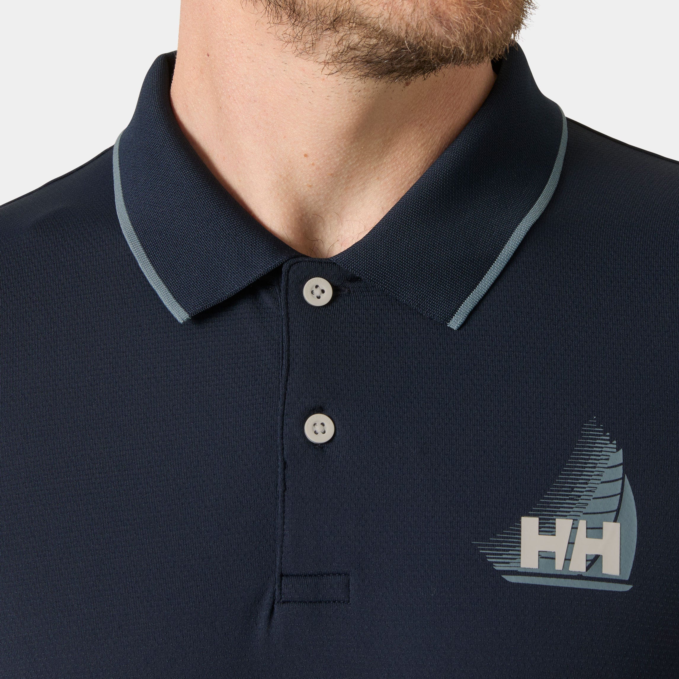 Helly Hansen Men's Hp Figari Polo - Blue - S
