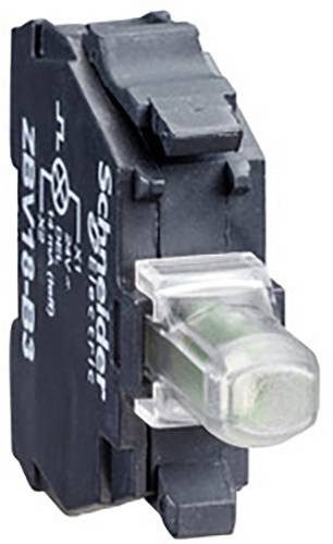 Schneider Electric ZBV18B1 Lampenfassung mit weißem LED-Modul, 24V, f. Frontelem. Ø22, m. Schraubanschluss Kleinverteilerzubehör 5