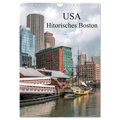USA - Historisches Boston (Wandkalender 2026 DIN A4 hoch), CALVENDO Monatskalender