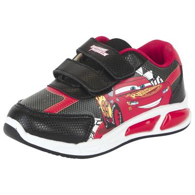 Sneaker DISNEY "Cars", Mädchen, Gr. 27, schwarz, Textil, Schuhe Sneaker, mit cooler Blinkfunktion