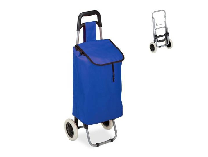 Relaxdays Boodschappentrolley 25 l inklapbaar