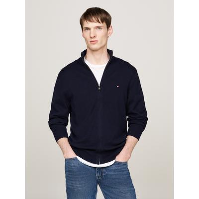 Tommy Hilfiger "PIMA ORG CTN CASHMERE ZIP THRU"