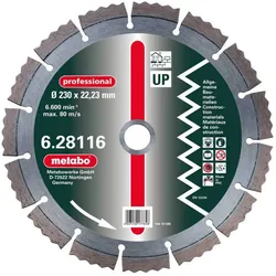 Metabo, Sägeblatt, DiamantTrennscheibe