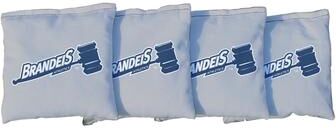 Skip's Garage Gray Brandeis University Judges Cornhole Bags