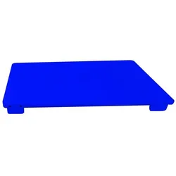 Bisetti Schneidebrett aus blauem Polyethylen, Schneidebrett, Blau