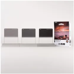 Cokin Nuances Verlaufsfilter Kit Hard Extrem (GND4H/8H/16H) (Serie P (M-Size)) (Neuheit) (ND- / Graufilter), Objektivfilter, Grau