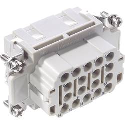 LAPP 10183400 Buchseneinsatz EPIC® H-EE 18 Gesamtpolzahl 18 + PE 10 St.