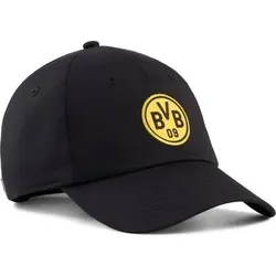 PUMA Herren Mütze BVB ESS Cap, Größe ONE SIZE in Schwarz Schwarz