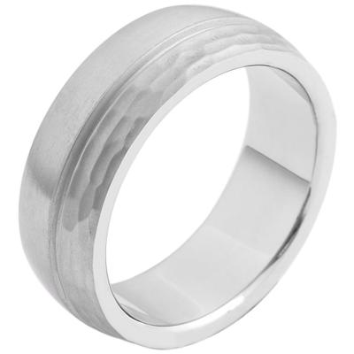 Fingerring ADELIA´S "Herren Ring aus Edelstahl" Gr. 52, silber, Fingerringe, Herren, 52, Edelstahl, Fingerring