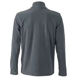 JAMES & NICHOLSON Fleecejacke carbon Gr. XXL