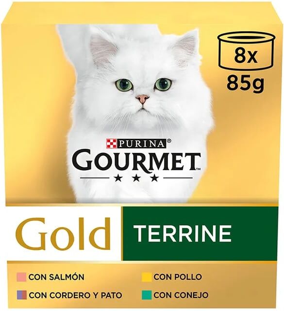 Gourmet Gold Terrine Pack Sortido 8X85g