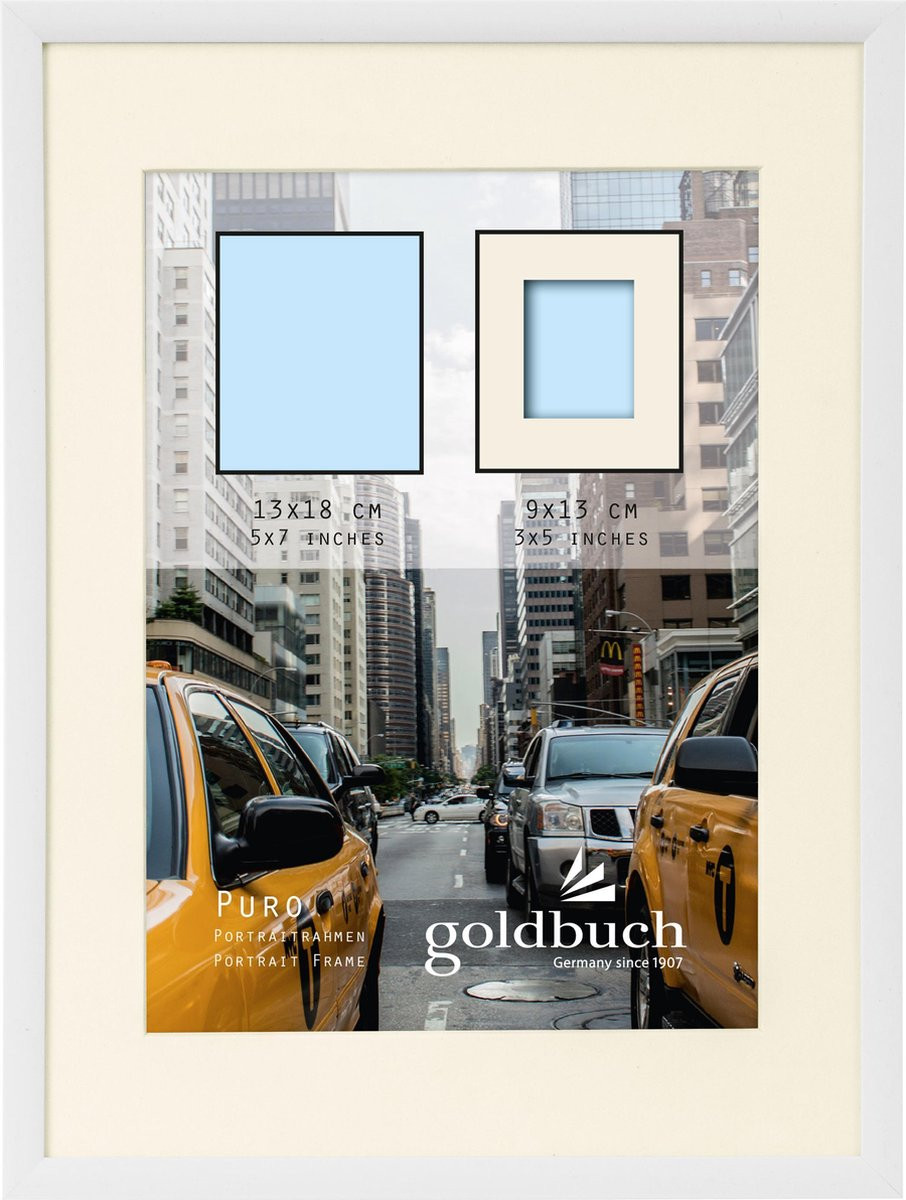 Goldbuch Fotolijst Puro Wit 9x13 cm (13x18 cm)