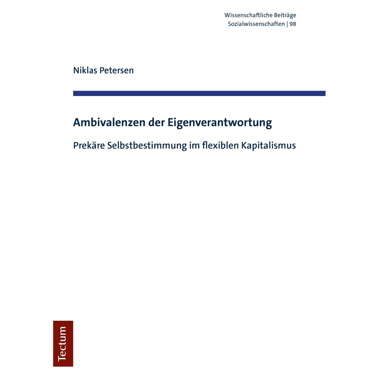 Tectum Ambivalenzen der Eigenverantwortung (Deutsch, Softcover, Niklas Petersen) (56165741)